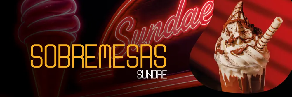 Sobremesas · Sundae